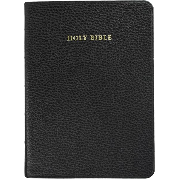 NASB Pitt Minion Reference Bible, black calfsplit leather, red